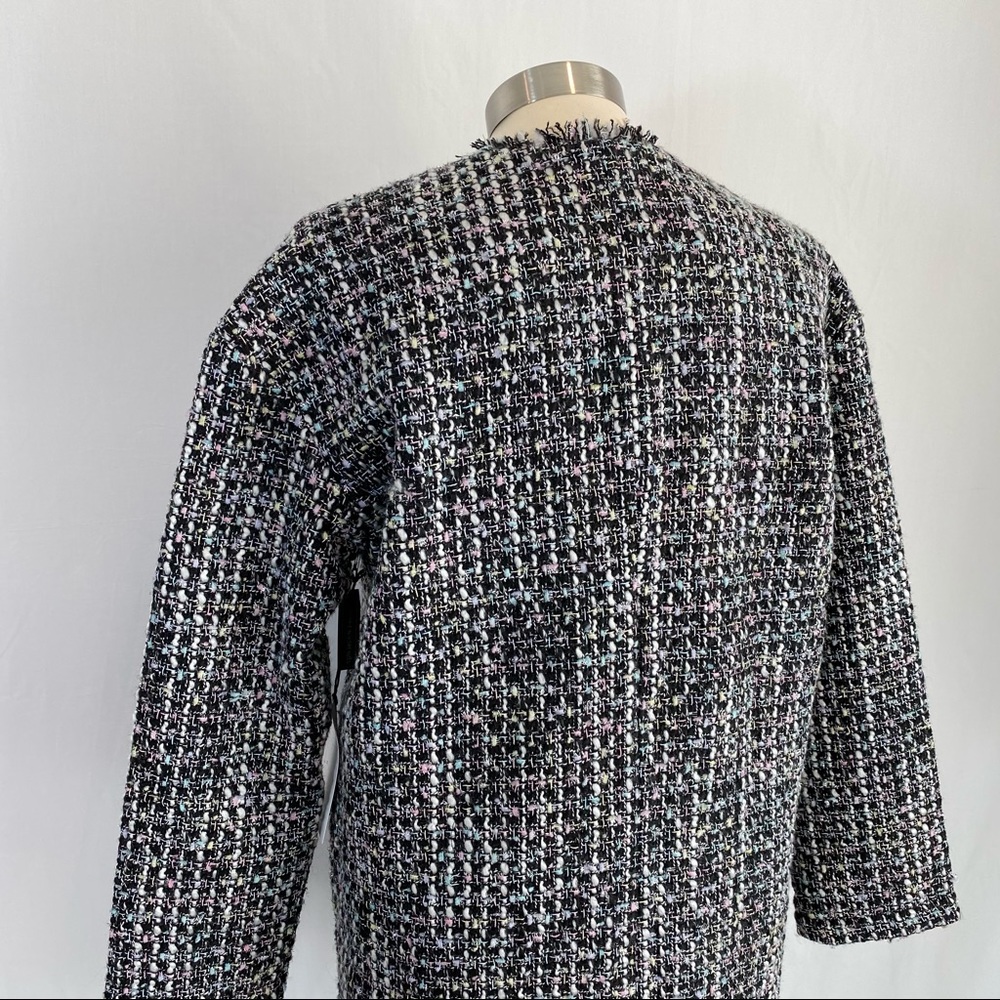 Tweed Multi Pastel Coat - Picture 5 of 7